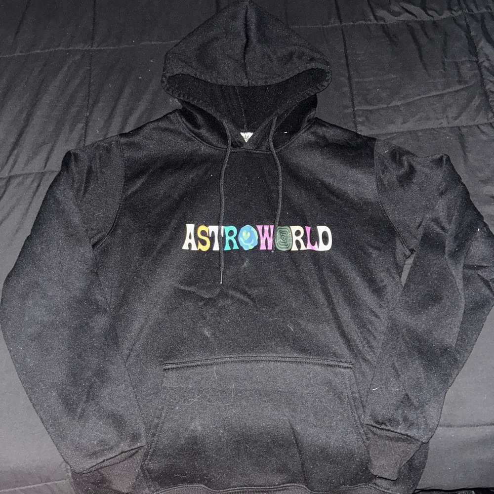 ASTROWORLD 2019 Merchandise Black “Wish You Were Here” Hoodie
